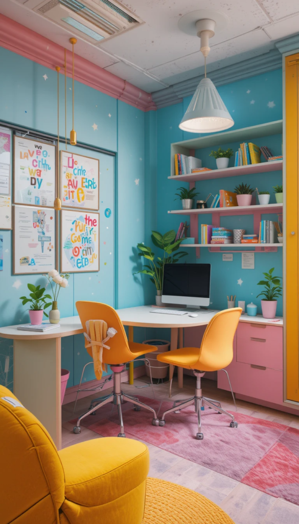 Basement Office Ideas