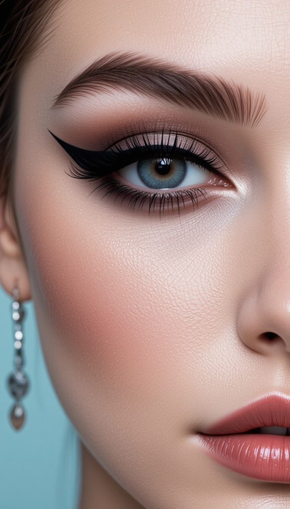 Graphic Eyeliner Look