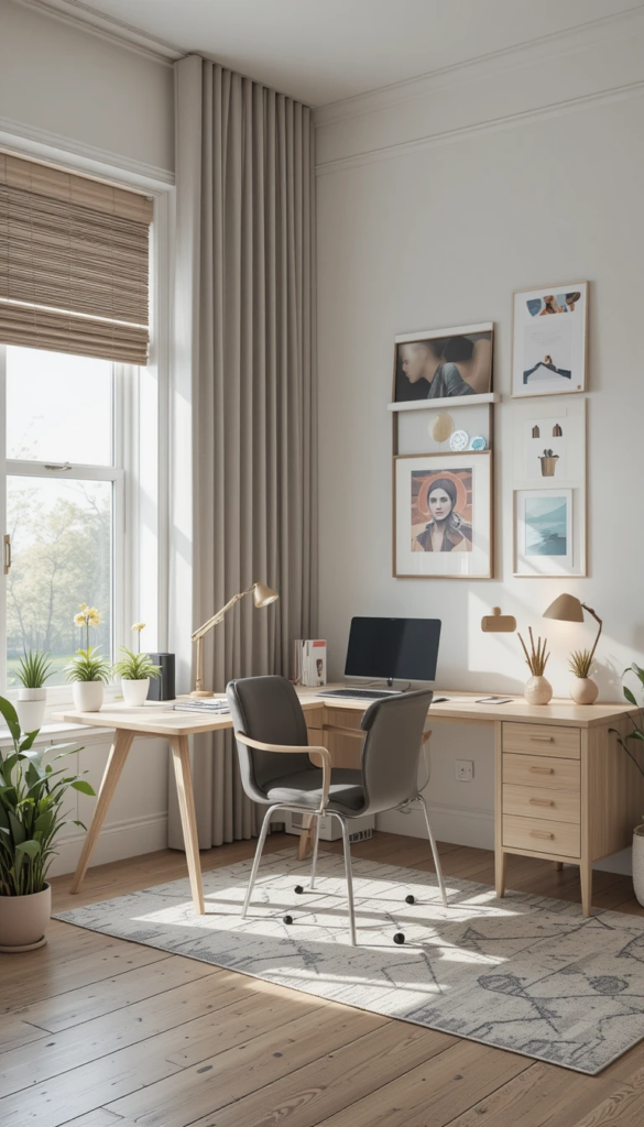 Basement Office Ideas