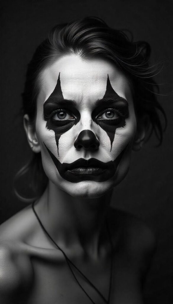 Evil Clown Makeup Ideas