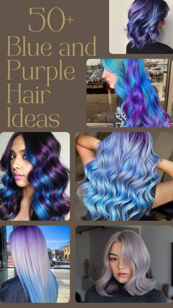 Blue and Purple Hair Ideas