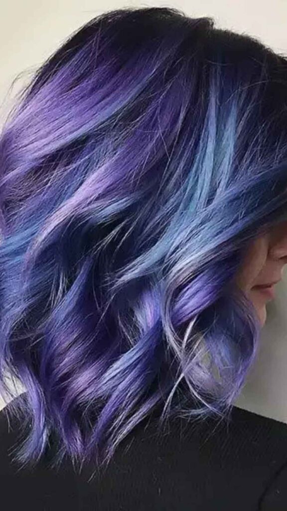 Blue and Purple Hair Ideas