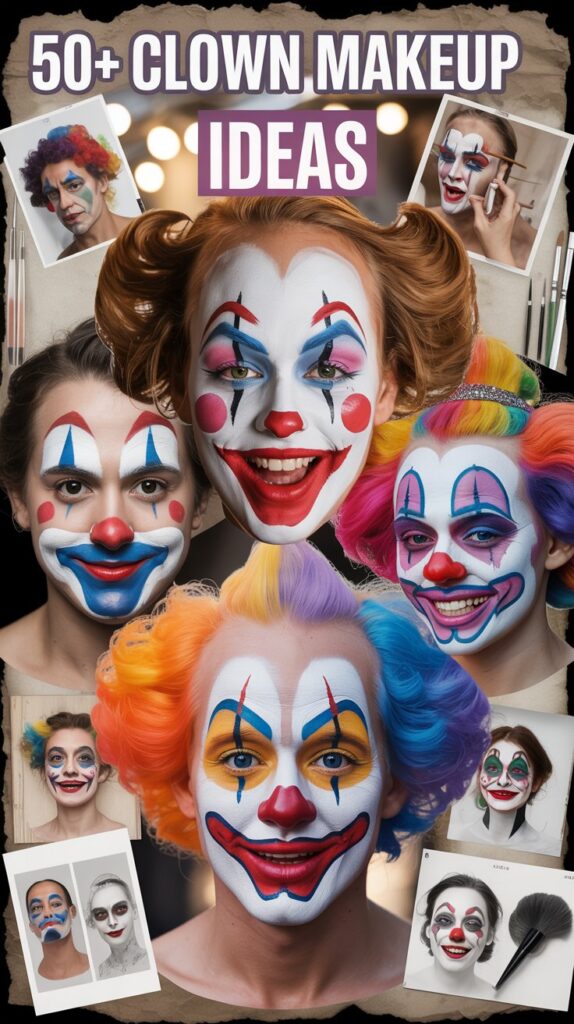 Clown Makeup Ideas