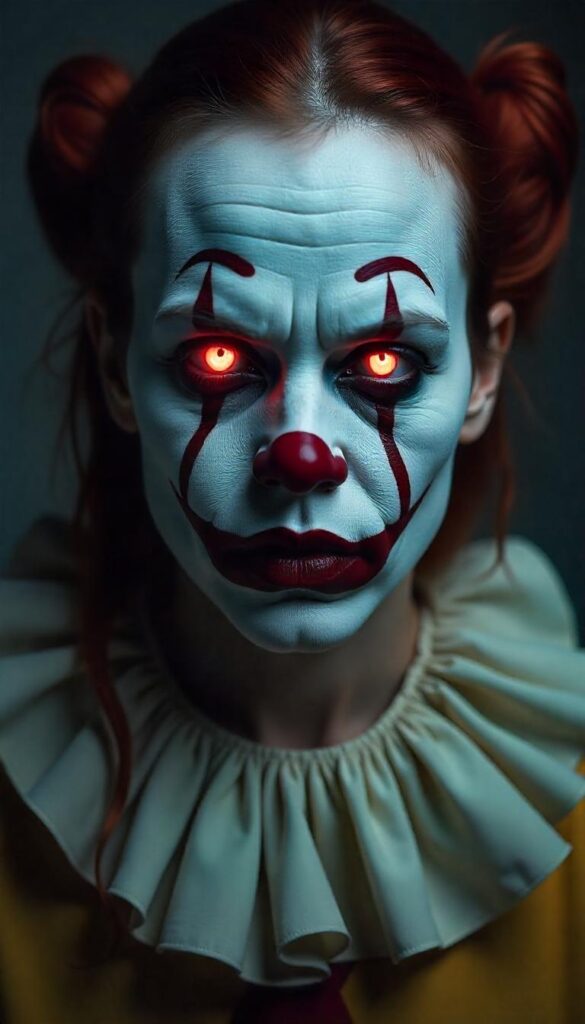 Evil Clown Makeup Ideas