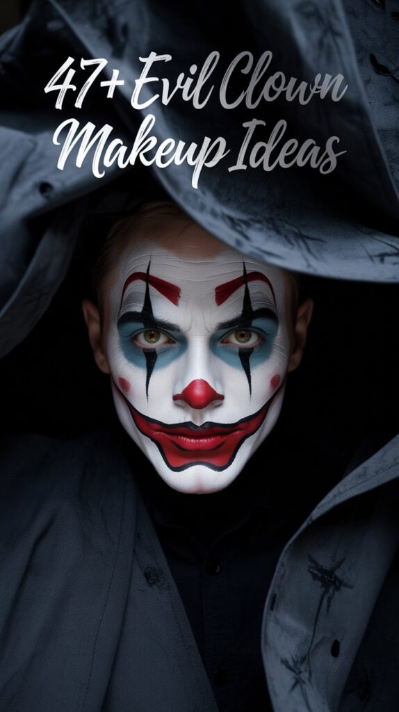 Evil Clown Makeup Ideas
