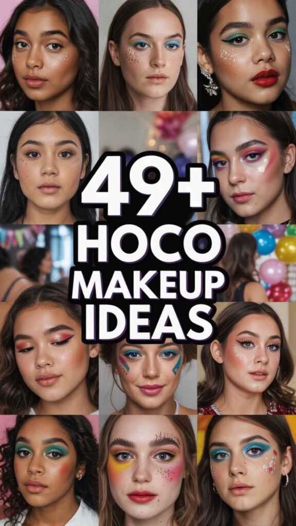 HOCO Makeup Ideas
