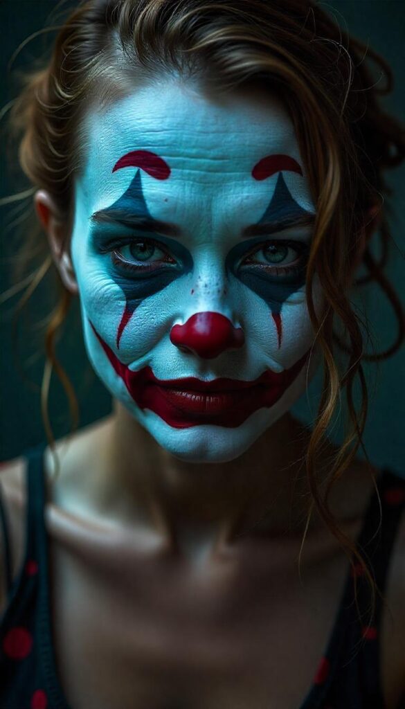 Evil Clown Makeup Ideas