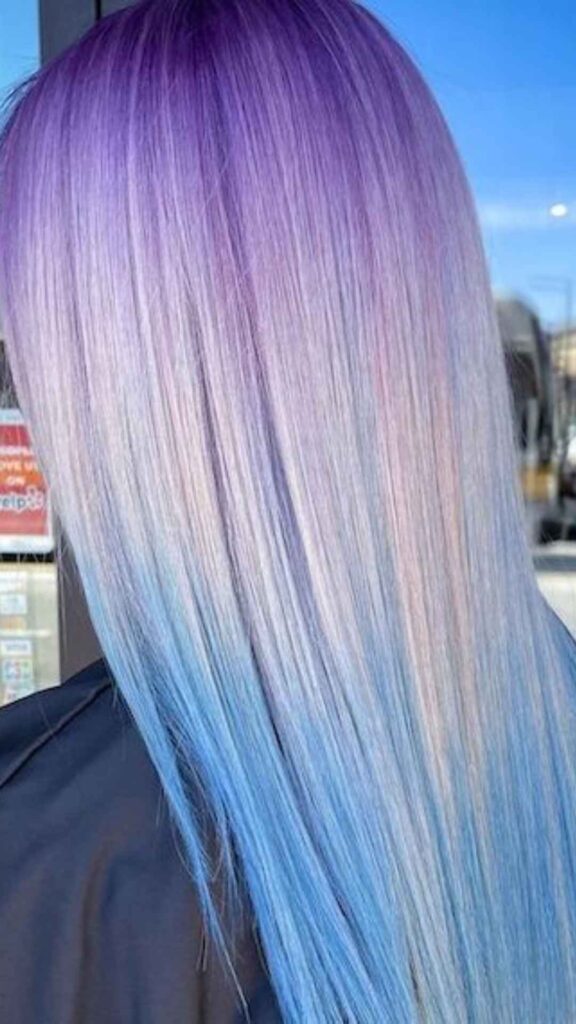 Blue and Purple Hair Ideas