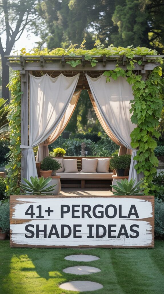 Pergola Shade Idea