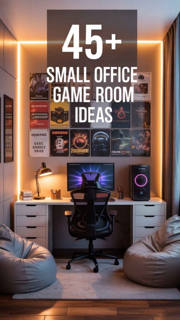 Small Office Game Room Ideas