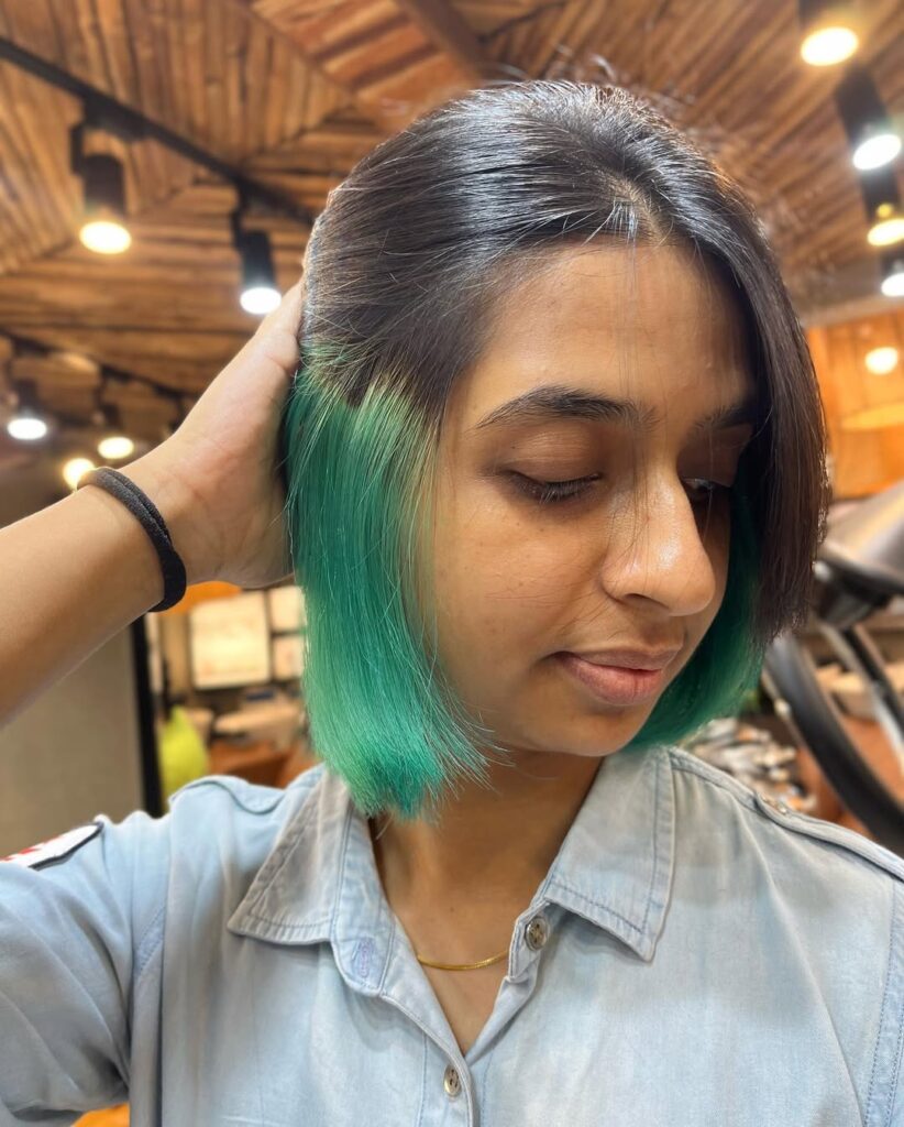 Black and Blue Hair Ideas