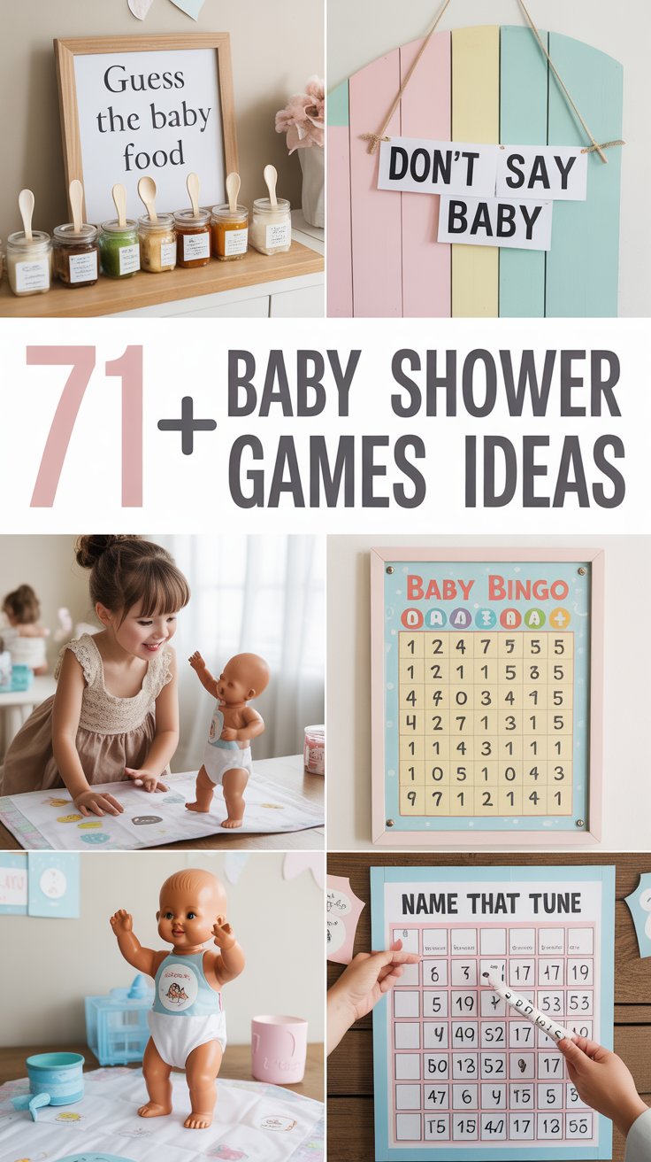 Baby Shower Games Ideas