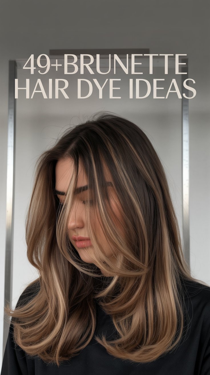 Brunette Hair Dye Ideas