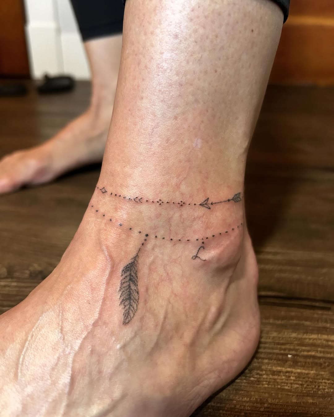 Ankle Bracelet Tattoo Ideas