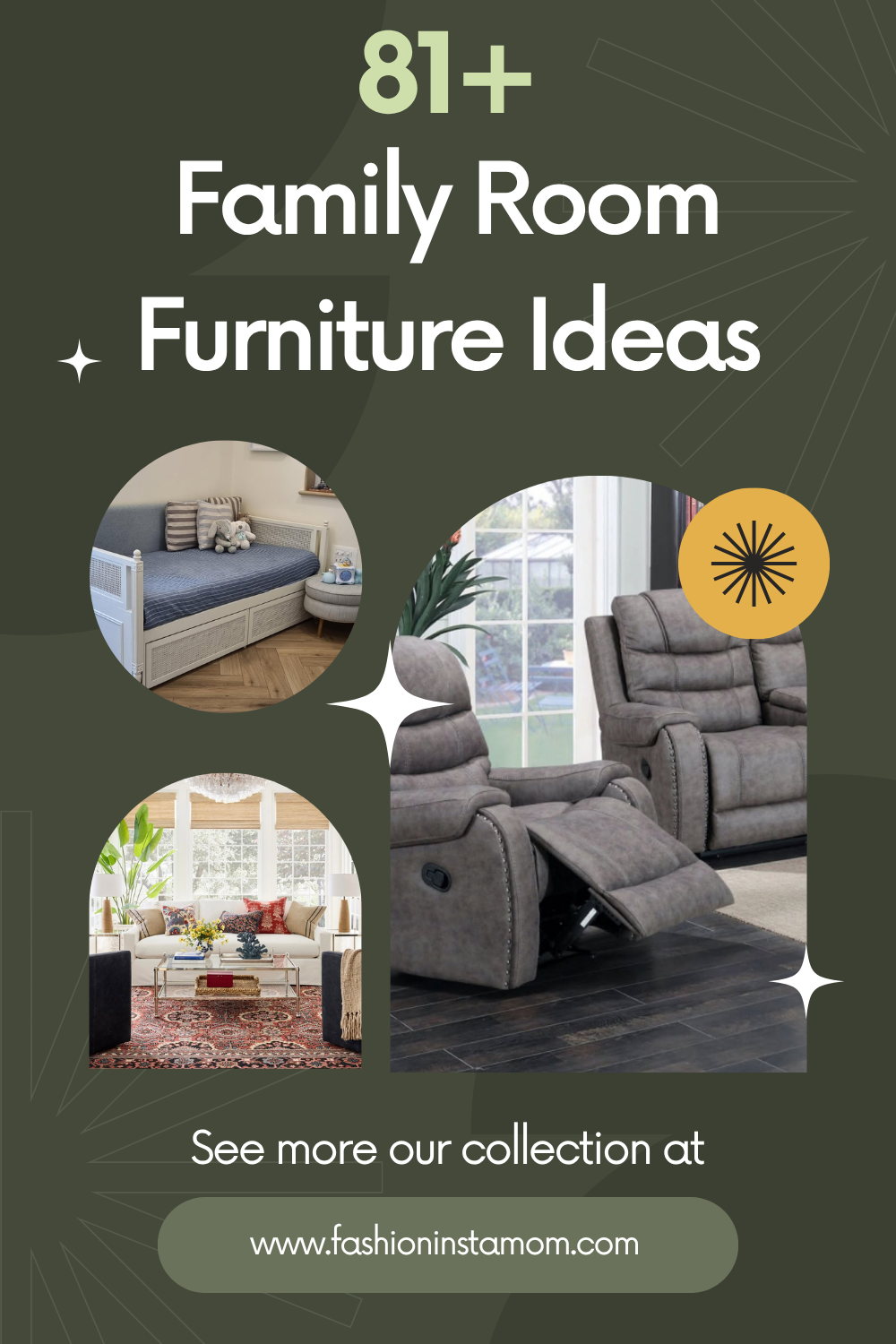 Family Room Furniture Ideas