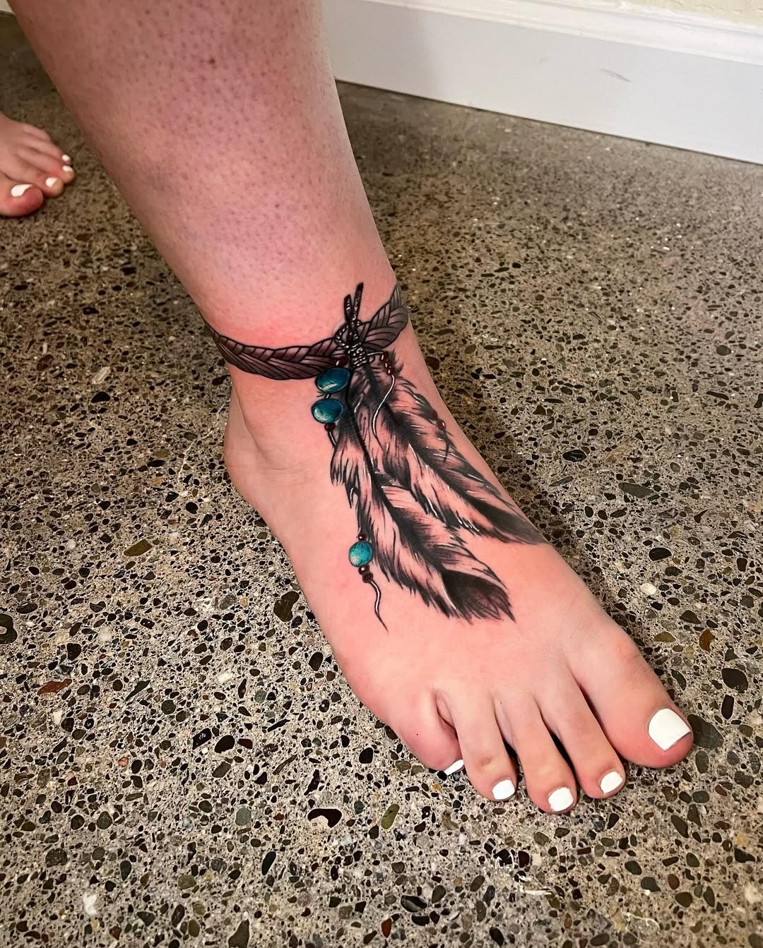 Ankle Bracelet Tattoo Ideas