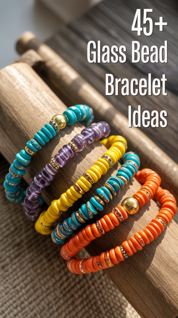 Glass Bead Bracelet Ideas