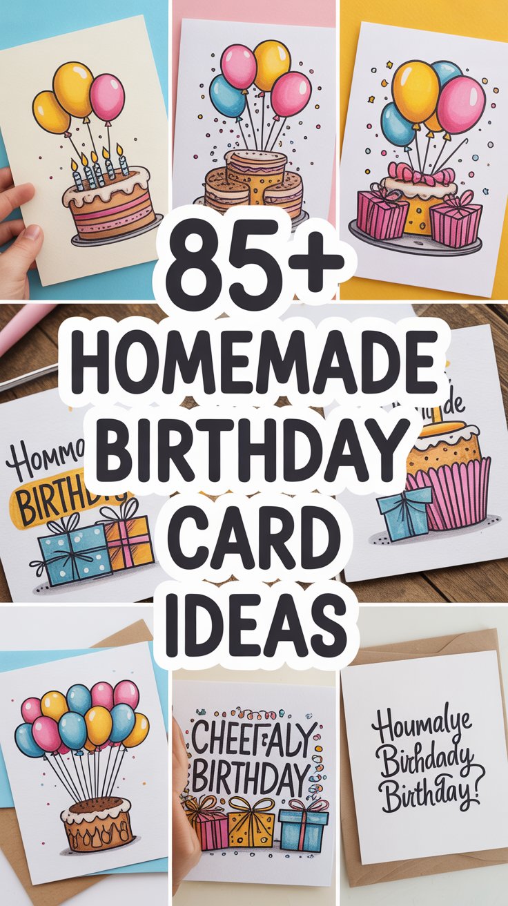 Homemade Birthday Card Ideas