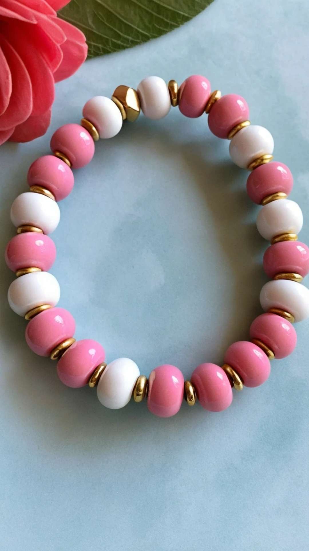Preppy Clay Bead Bracelet Ideas