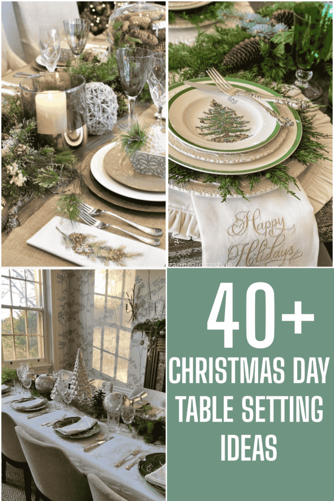 Christmas Day Table Setting Ideas
