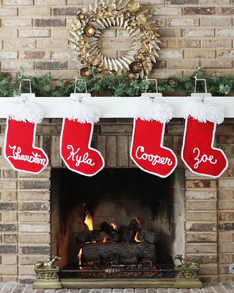 Christmas Fireplace Mantel Ideas