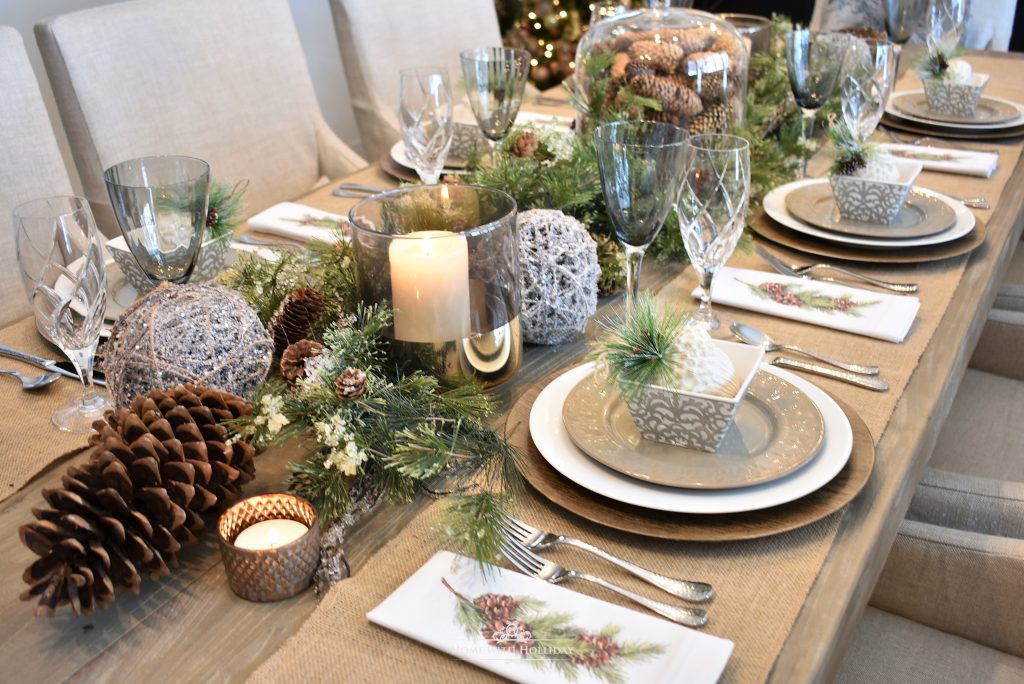 Christmas Day Table Setting Ideas