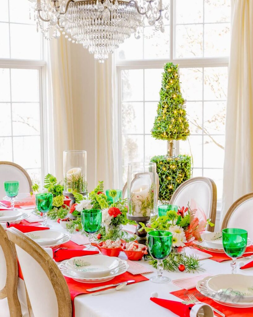 Christmas Day Table Setting Ideas