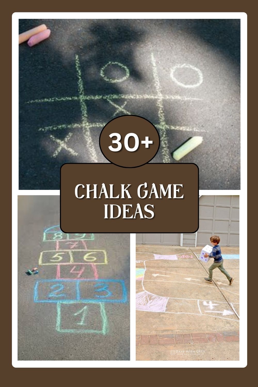 Chalk Game Ideas