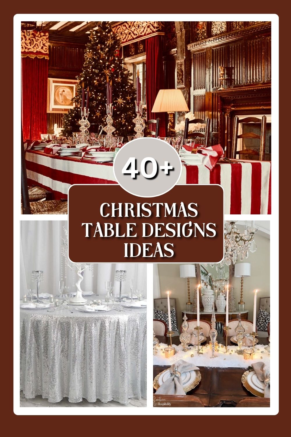 Christmas Table Designs Ideas