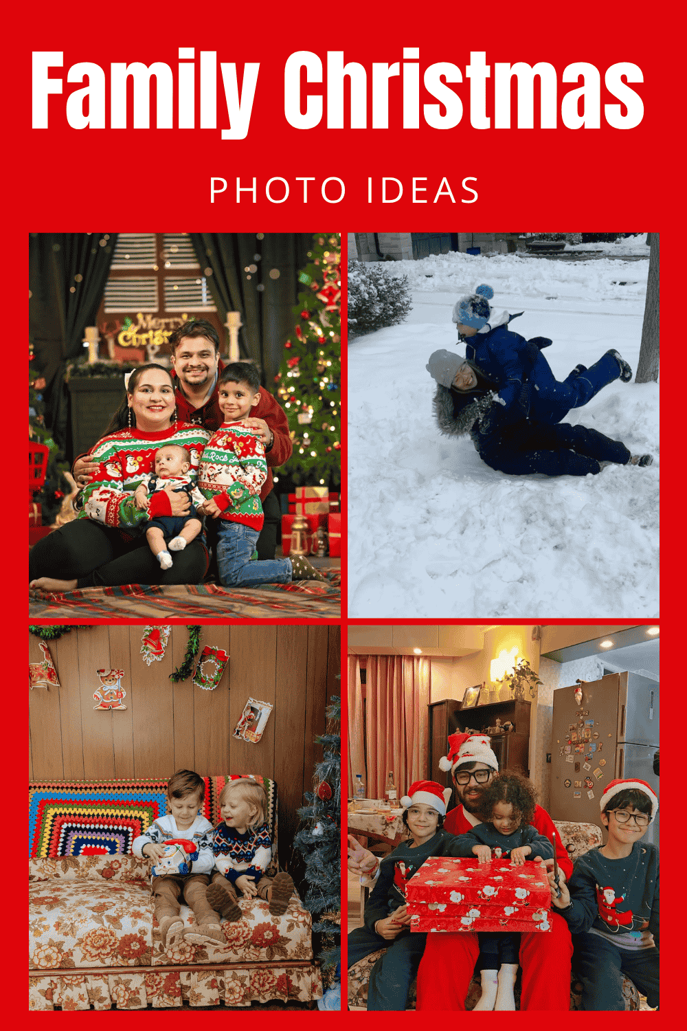 Family Christmas Photo Ideas