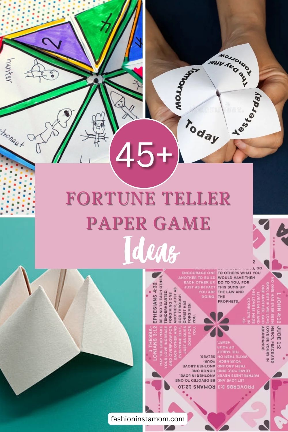 Fortune Teller Paper Game Ideas