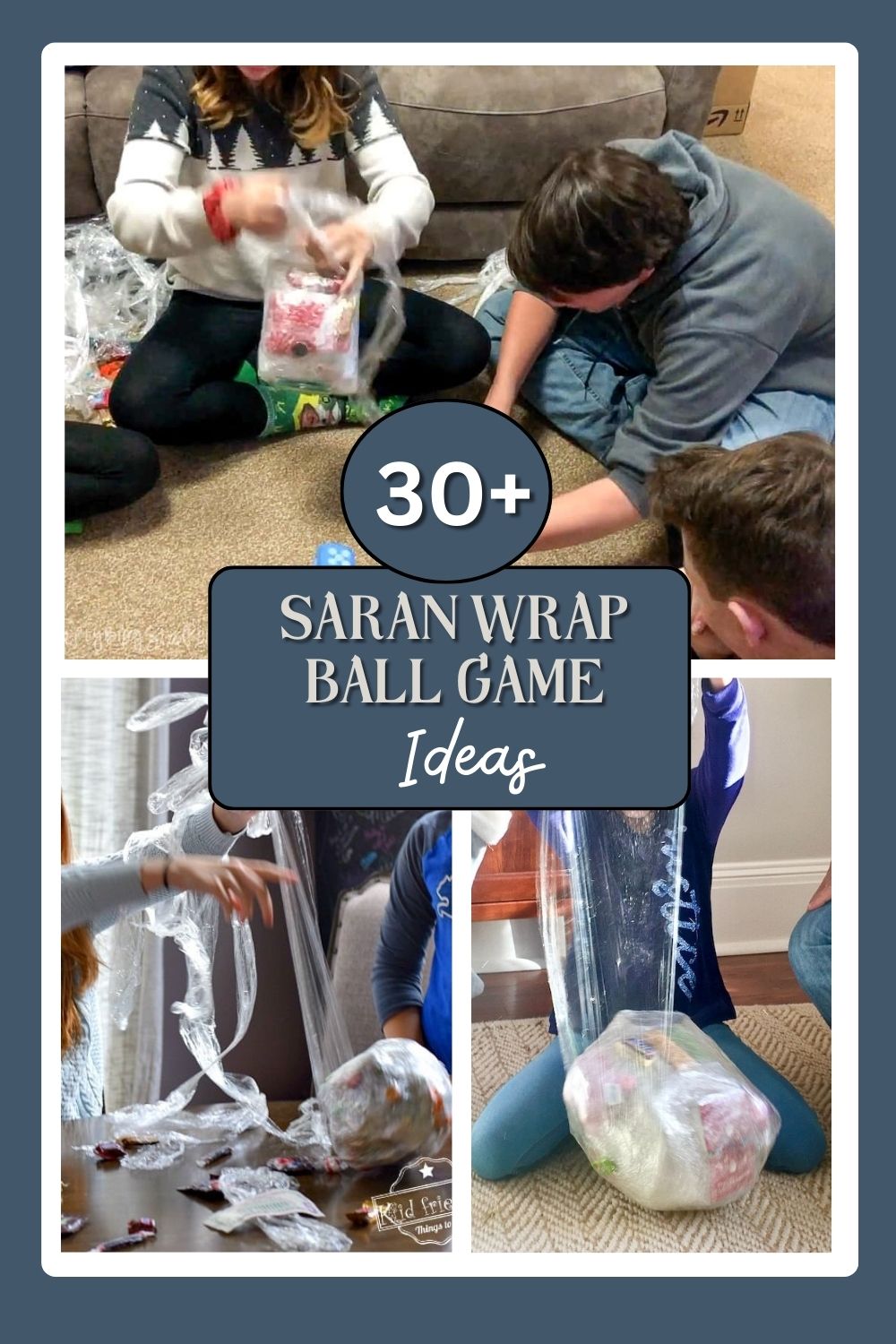 Saran Wrap Ball Game Ideas