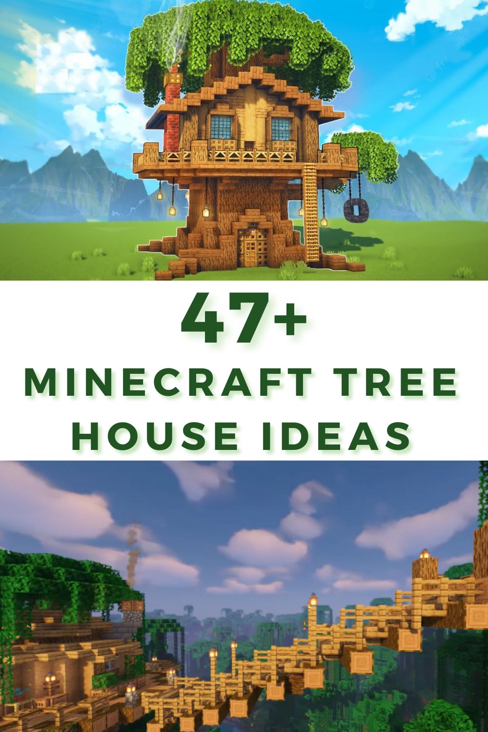Minecraft Tree House Ideas