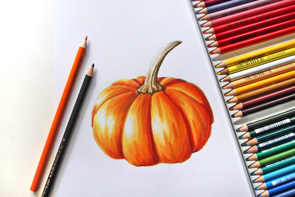 Pumpkin Drawing Ideas