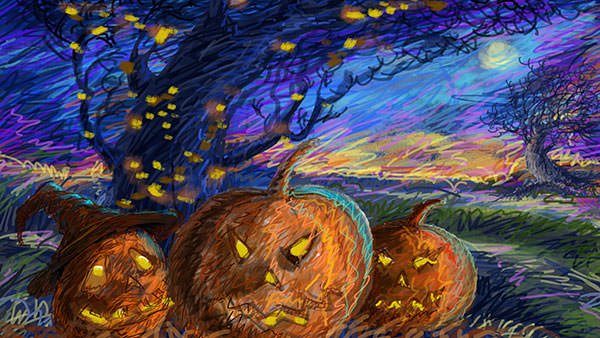 Halloween Painting Ideas