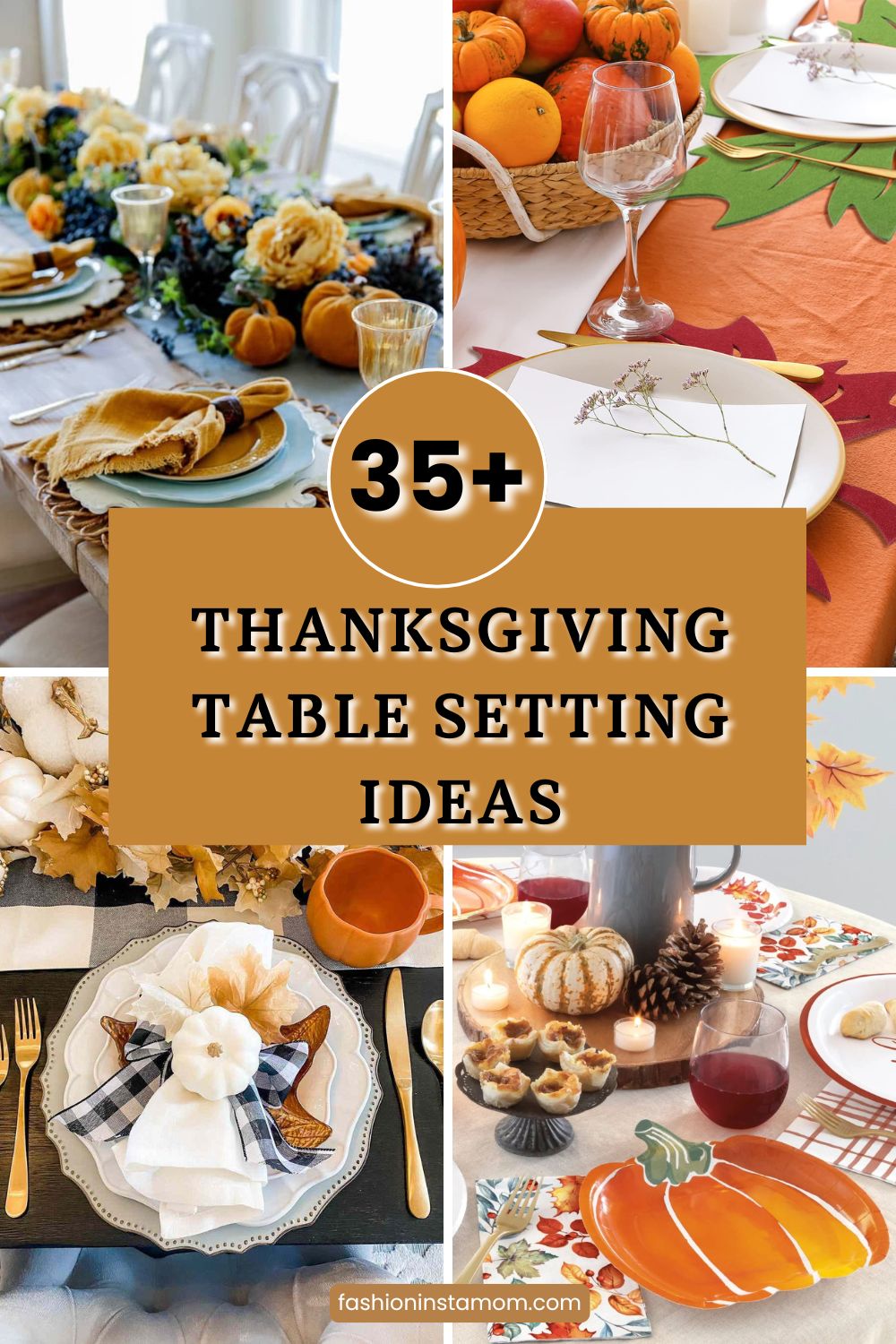 Thanksgiving Table setting Ideas