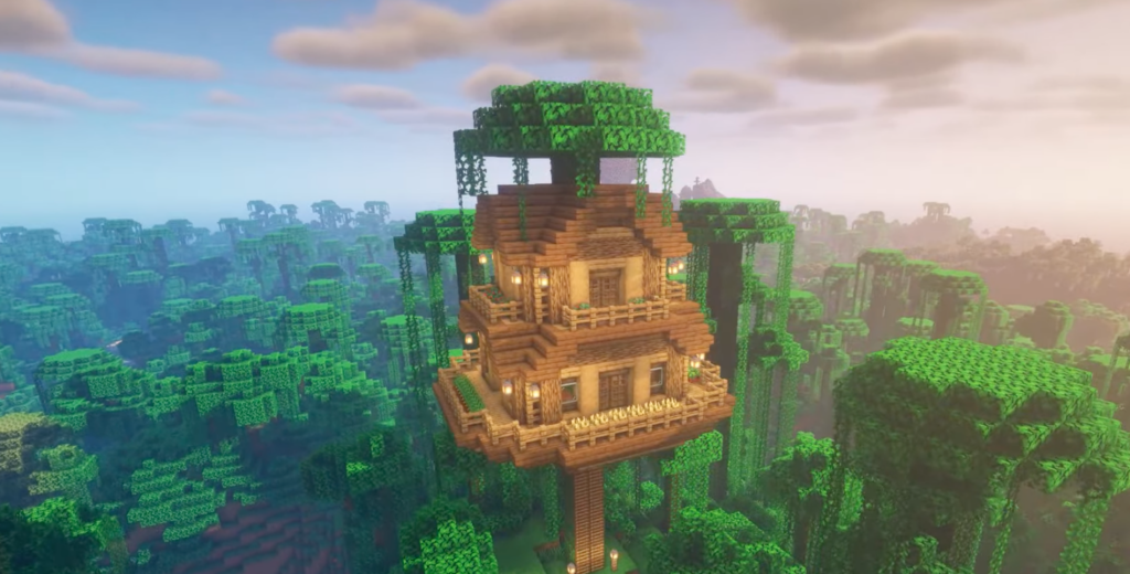 Minecraft Tree House Ideas