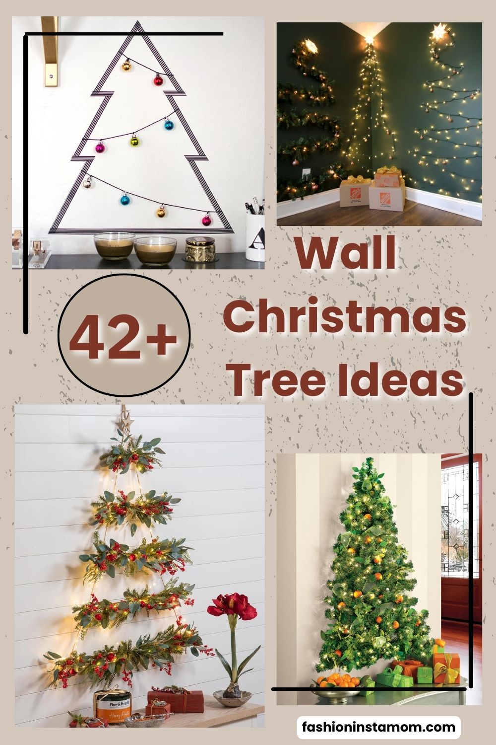 Wall Christmas Tree Ideas