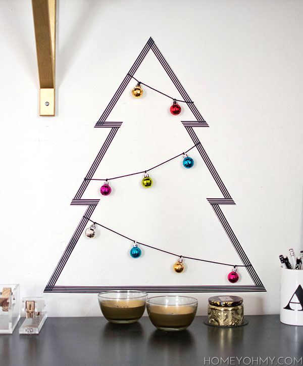 Wall Christmas Tree Ideas