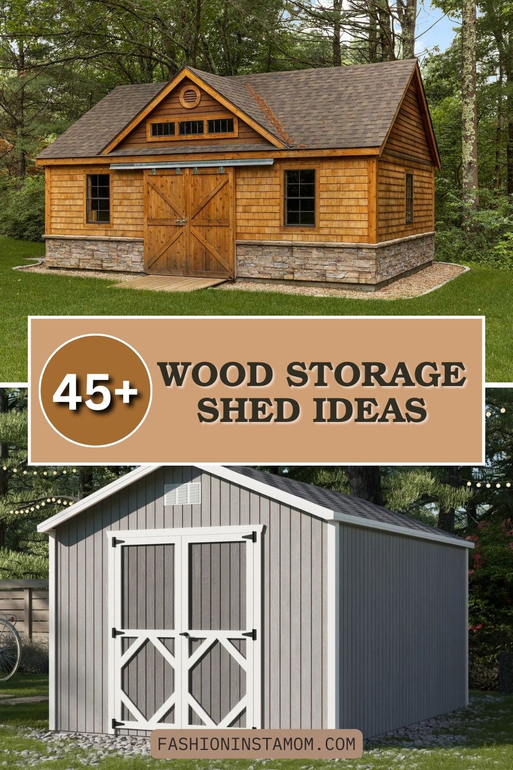 Wood Storage Shed Ideas